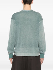 Emporio Armani Sweaters Clear Blue