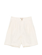 Woolrich Short Trousers — Women's Linen-Blend Shorts