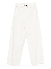 Haikure Jeans — Bethany Off-White Wide-Leg Denim