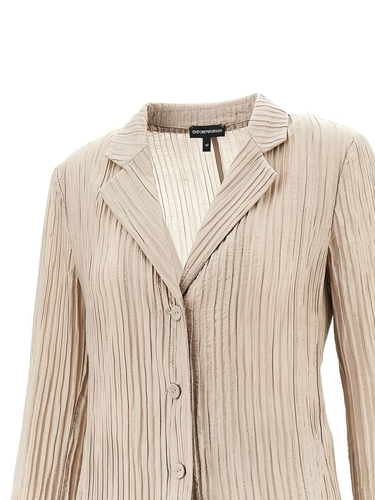 Emporio Armani Jackets Beige — New Women's Blazers