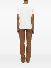 MM6 Maison Margiela Logo Cotton T-Shirt — Women’s Topwear