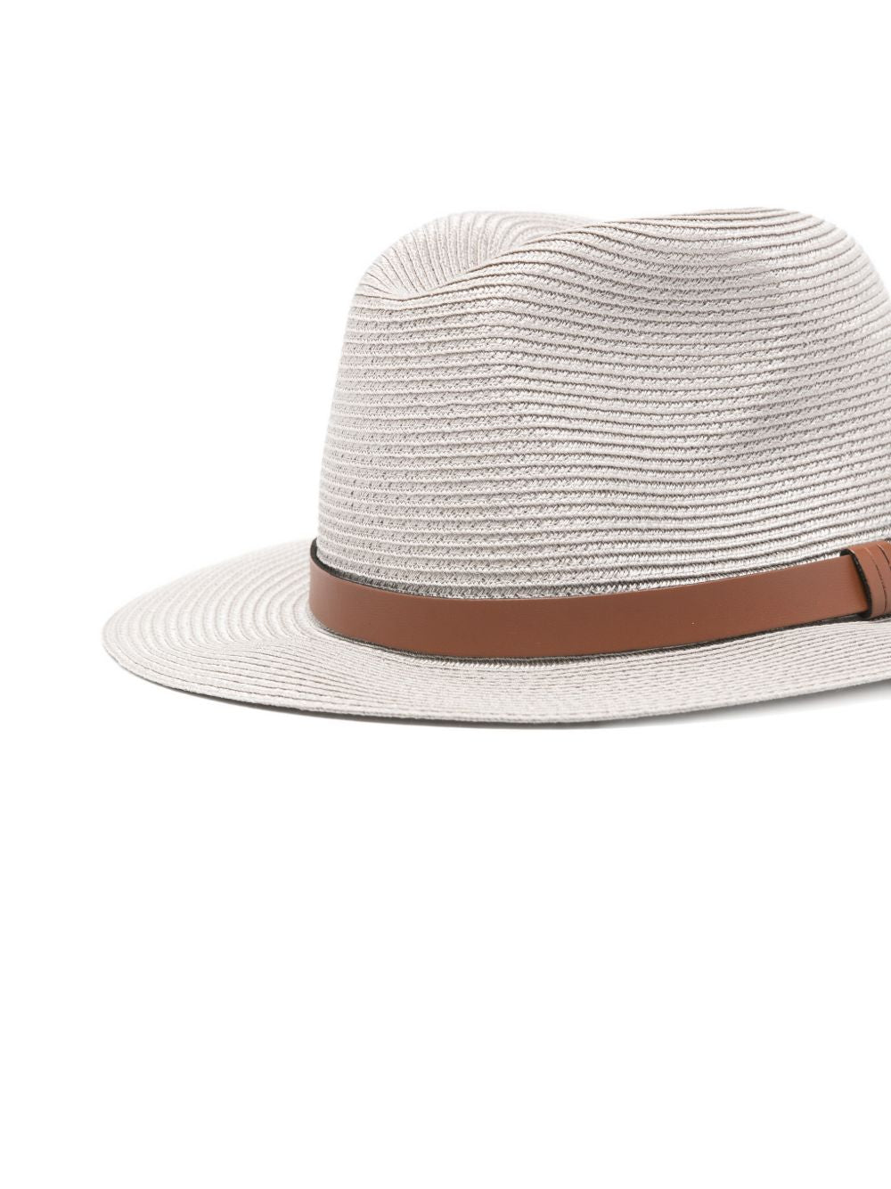 Emporio Armani Light Grey Fedora Hat — New In