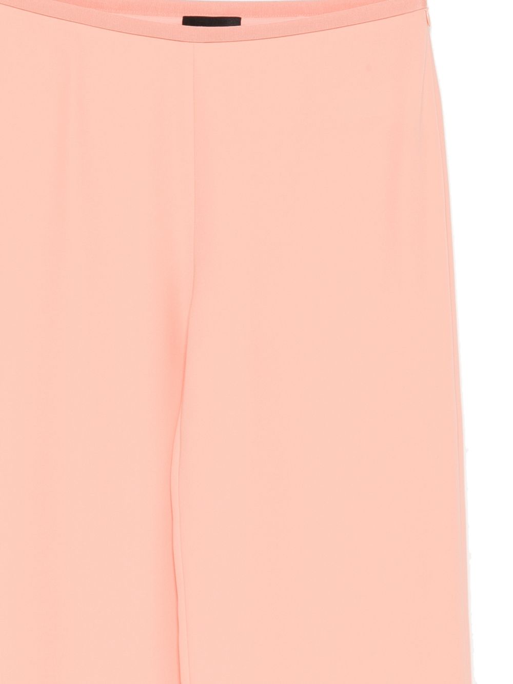 Emporio Armani Trousers Pink — Wide‑Leg High‑Waist