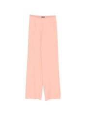 Emporio Armani Trousers Pink — Wide‑Leg High‑Waist