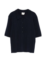 Closed Blue Polo T-Shirt for Women — Topwear