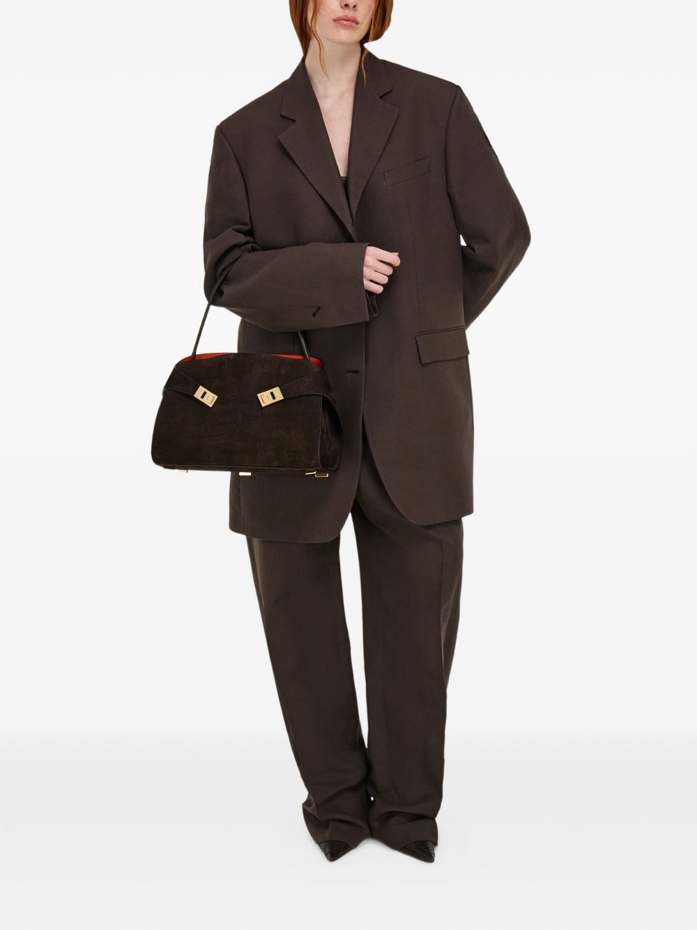 Ferragamo Hug Soft Shoulder Bag