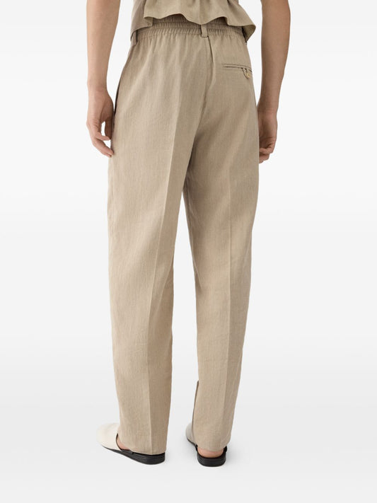 JACQUEMUS Beige Trousers — Le Pantalon Croisiere