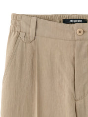 JACQUEMUS Trousers Beige