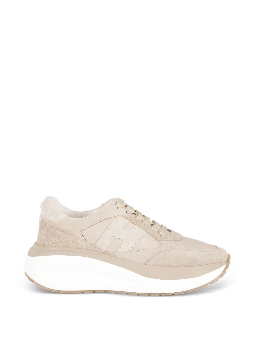 Hogan Sneakers for Women — Beige Leather H714