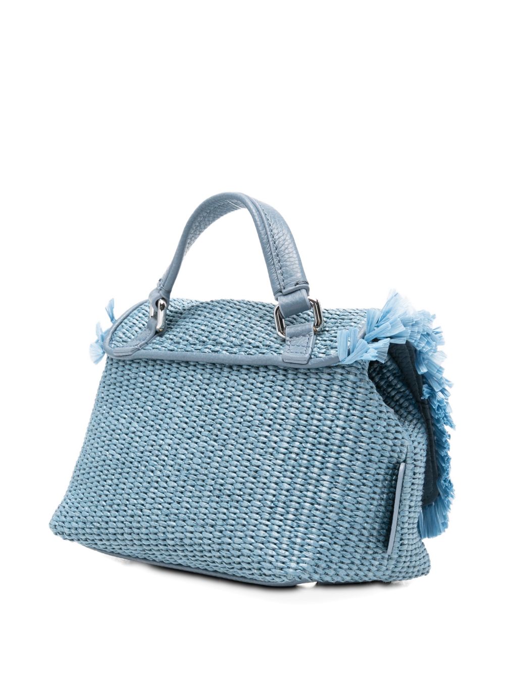 Zanellato Postina Baby Handbag — Blue Top Handle