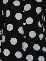 Junya Watanabe Dotted Wool Sweater for Women — Black