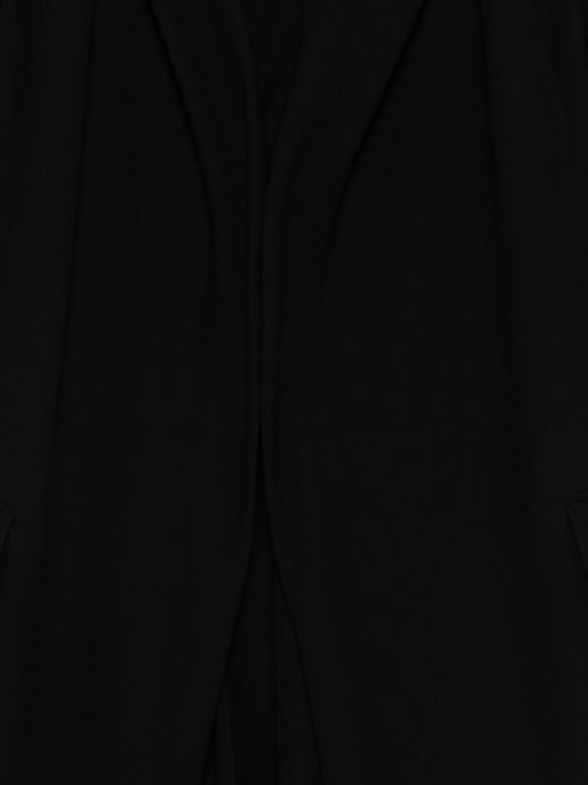 Junya Watanabe Long Single‑Breasted Jacket — Black, Women