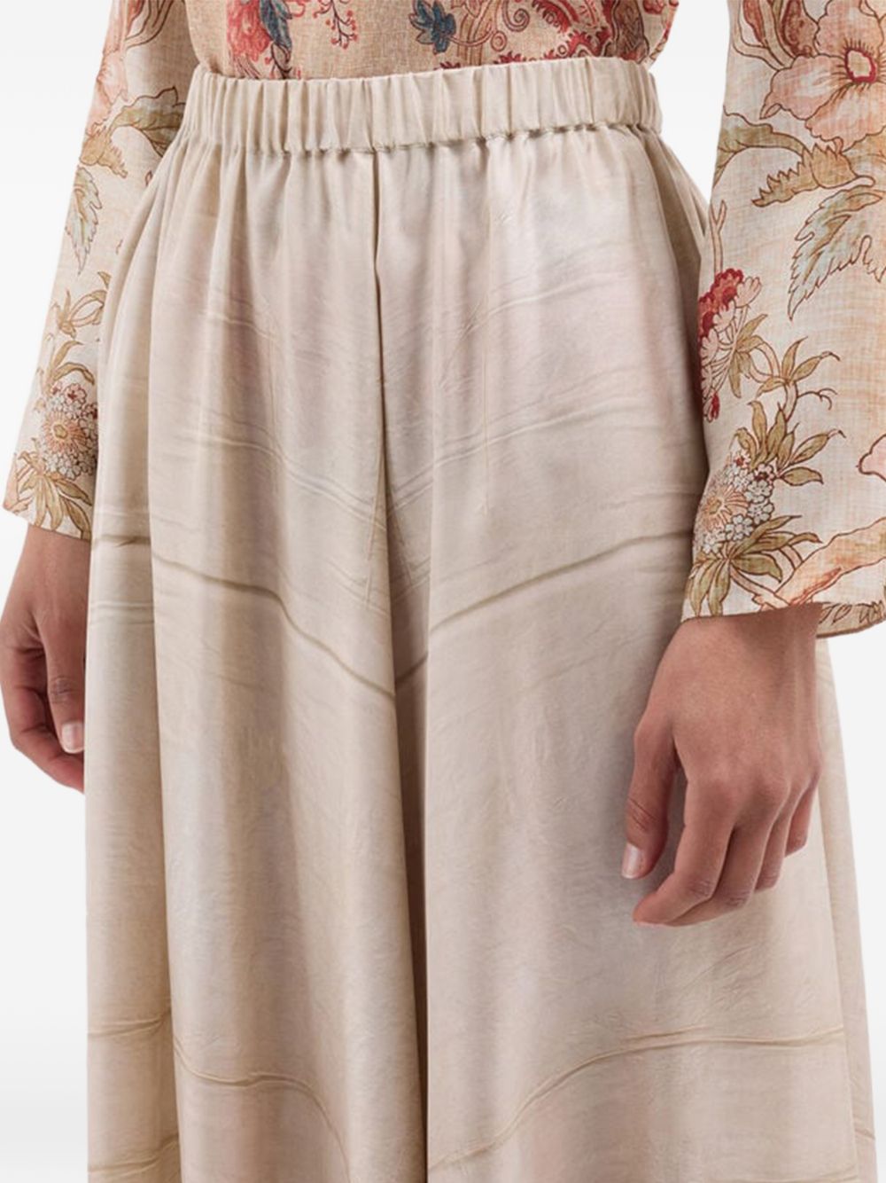 Pierre Louis Mascia Skirts — Silk Floral Skirt, From €350