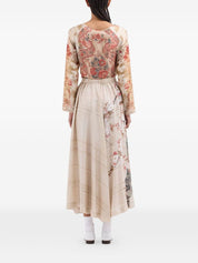 Pierre Louis Mascia Skirts — Silk Floral Skirt, From €350