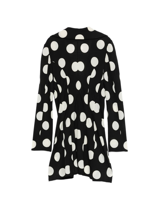 Junya Watanabe Dotted Jacket — Women's Single‑Breasted