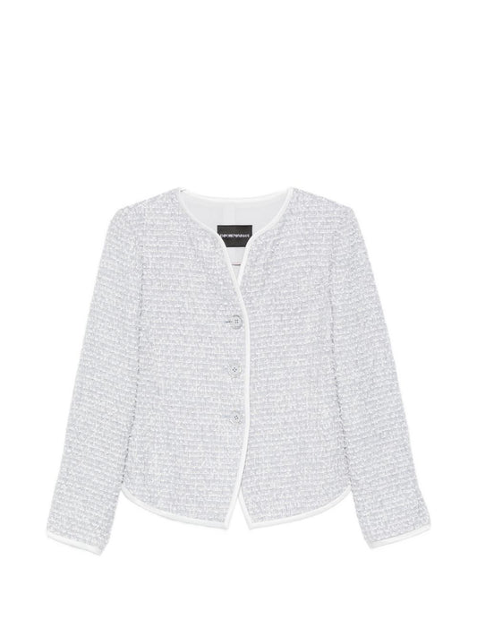 Emporio Armani Grey Jackets — New Women's Collection
