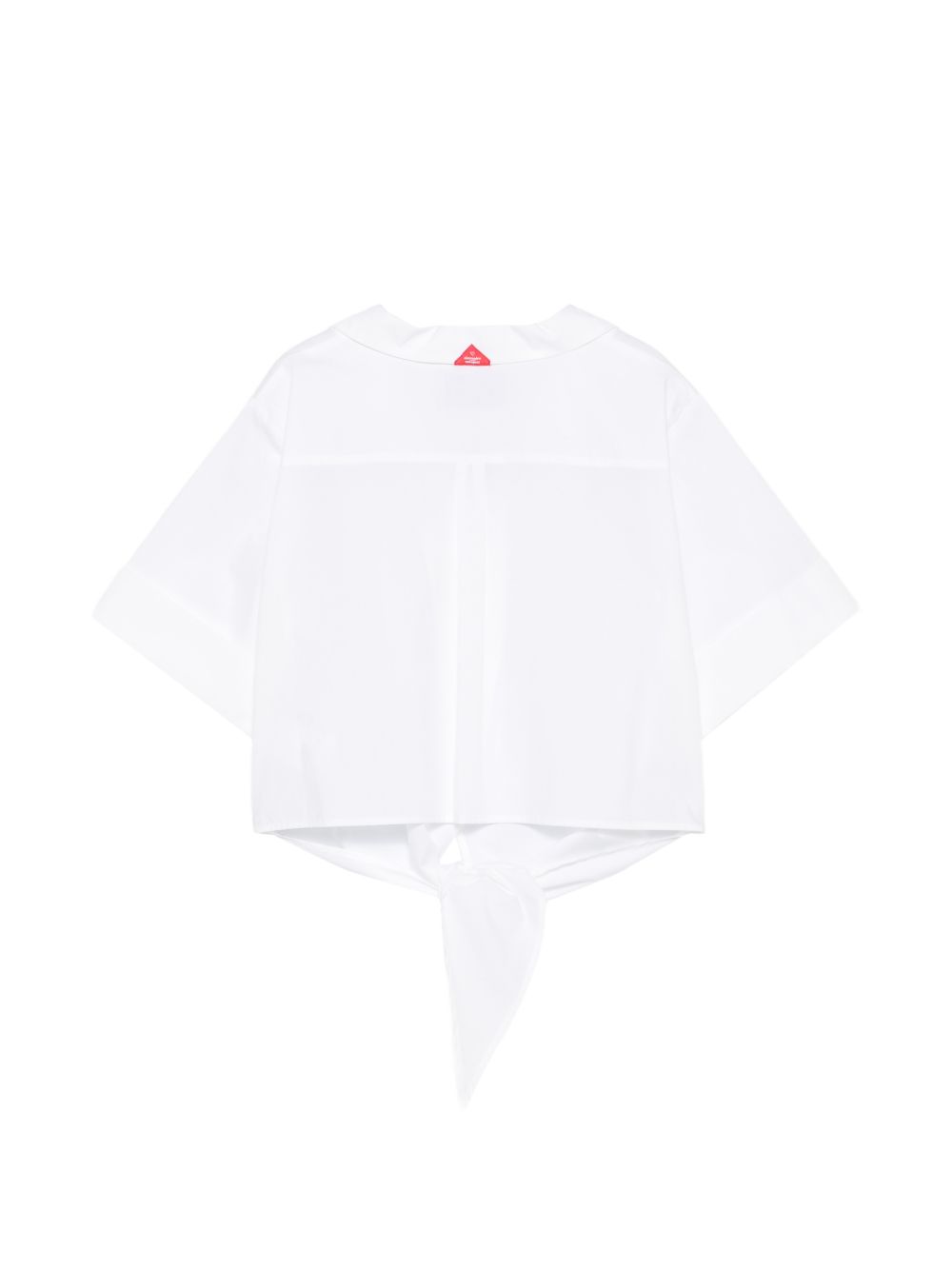 Alessandro Enriquez Shirts — White Cotton Knot Detail
