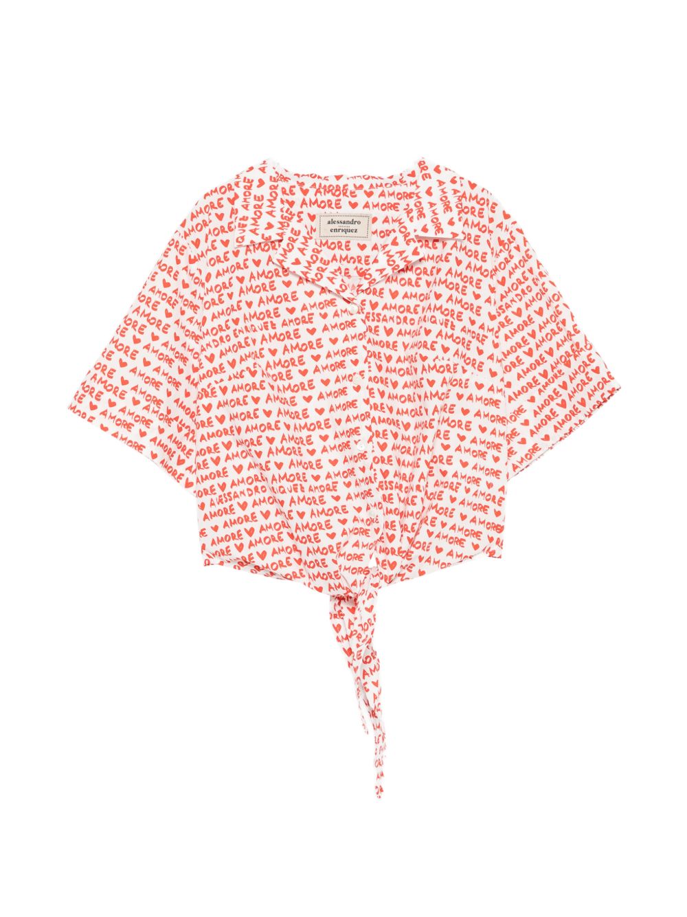 Alessandro Enriquez Red Printed Shirts — New Arrivals