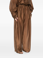 THE LATEST Wide-Leg Trousers — Chocolate Brown, €149