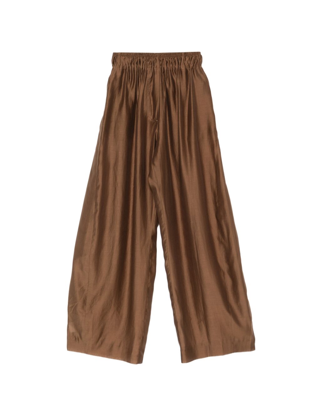 THE LATEST Wide-Leg Trousers — Chocolate Brown, €149
