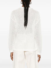 Fabiana Filippi Cotton Crewneck Sweater for Women