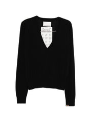 EXTREME CAshMERE Sweaters Black - V‑Neck Cashmere