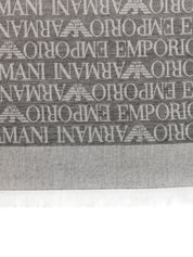 Emporio Armani Scarfs Grey