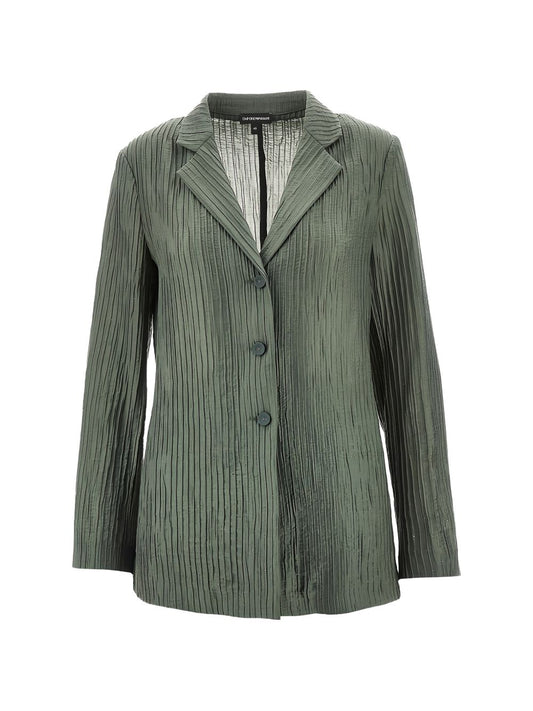 Emporio Armani Grey Jackets — New Women's Collection