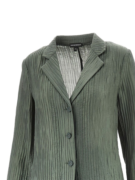 Emporio Armani Grey Jackets — New Women's Collection