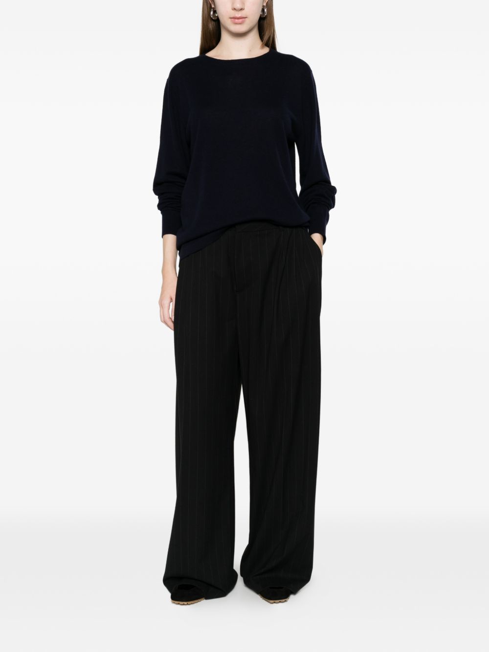 EXTREME CAshMERE Blue Cashmere Sweater — Women’s Topwear