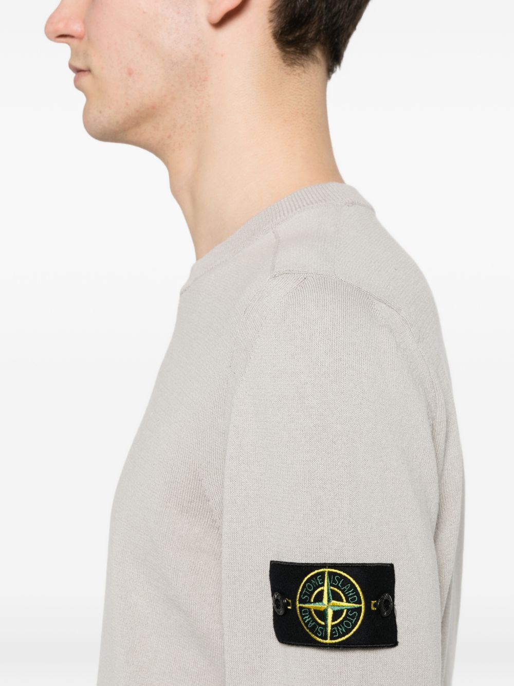 Stone Island Sweaters Grey