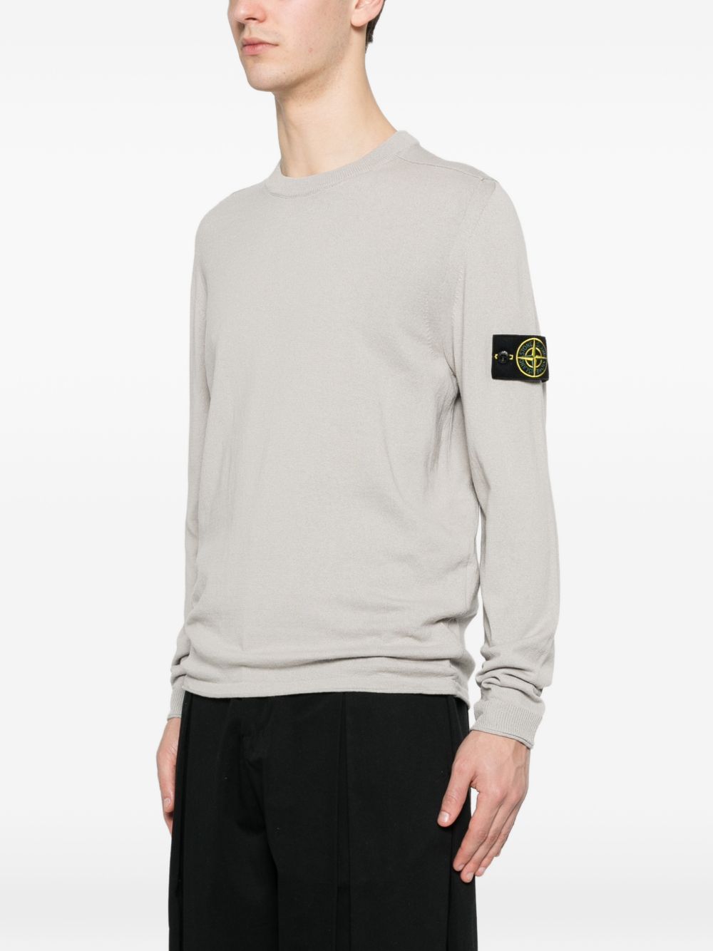 Stone Island Sweaters Grey