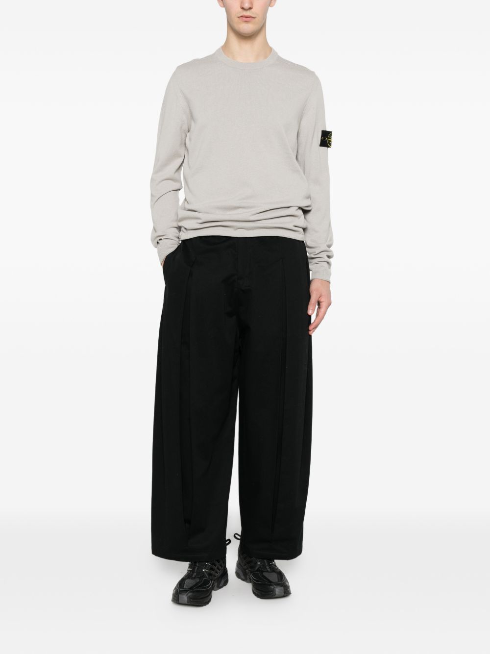 Stone Island Sweaters Grey