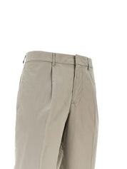 Emporio Armani Beige Trousers — Men’s Cotton Chinos