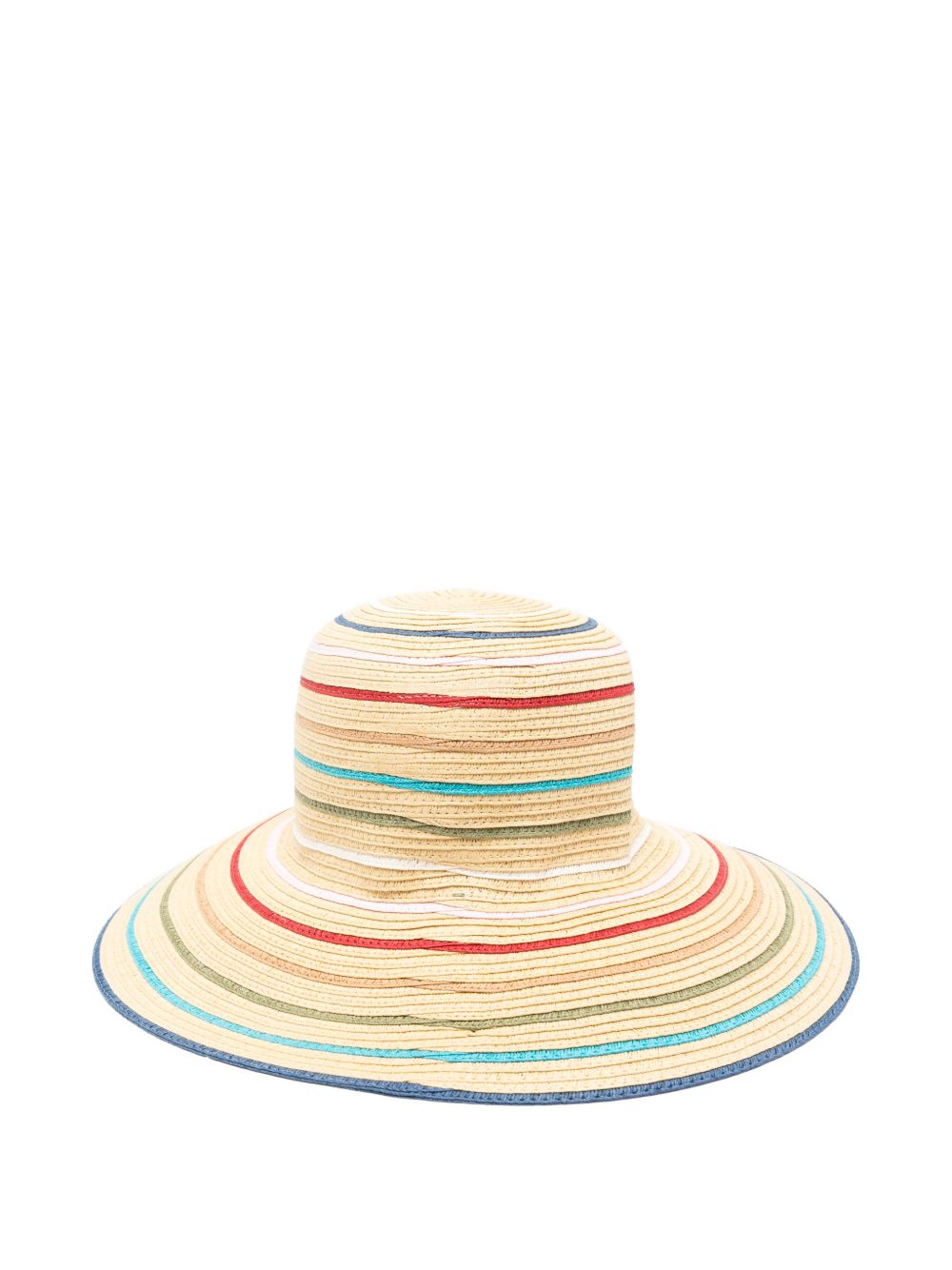 Paul Smith Straw Sun Hat — Wide Brim Beige (New)