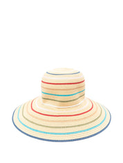 Paul Smith Straw Sun Hat — Wide Brim Beige (New)