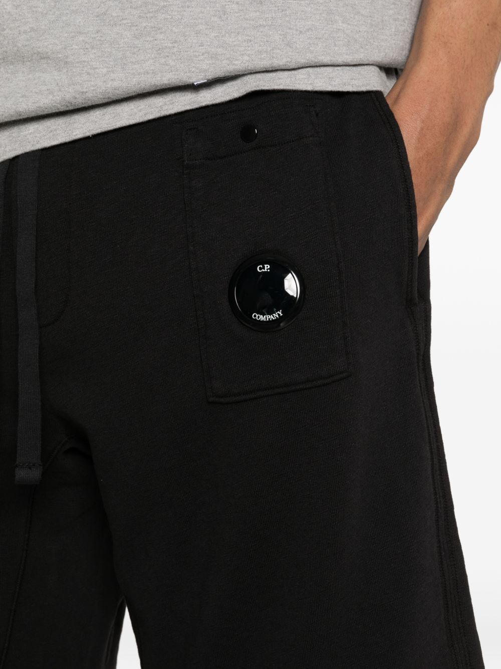 C.P. COMPANY Black Short Trousers — Luxury Shorts