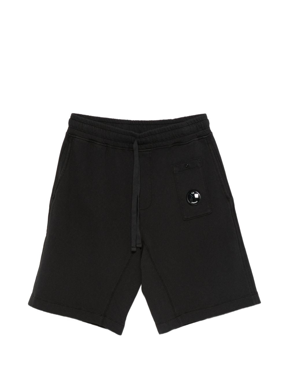 C.P. COMPANY Black Short Trousers — Luxury Shorts