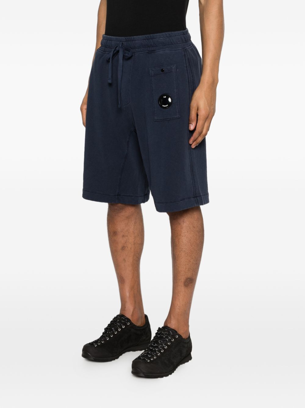 C.P. Company Blue Shorts for Women — Stylish Loungewear