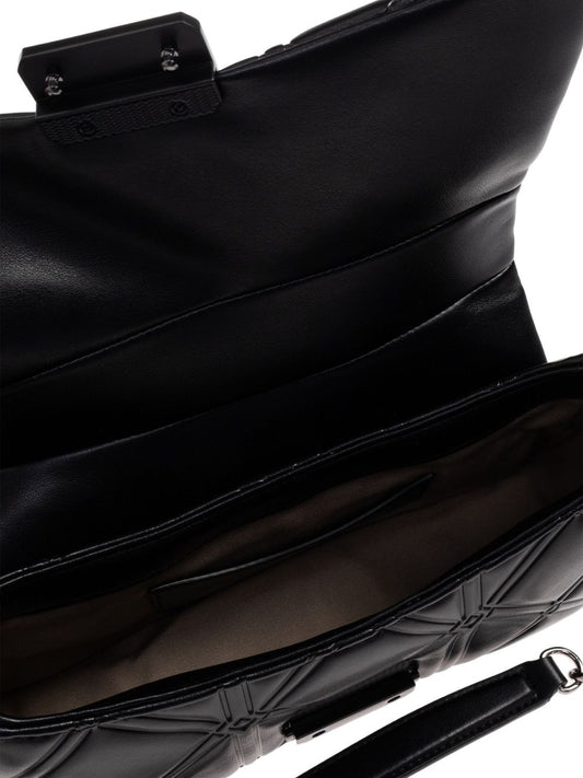 Emporio Armani Medium Leather Shoulder Bag — New In