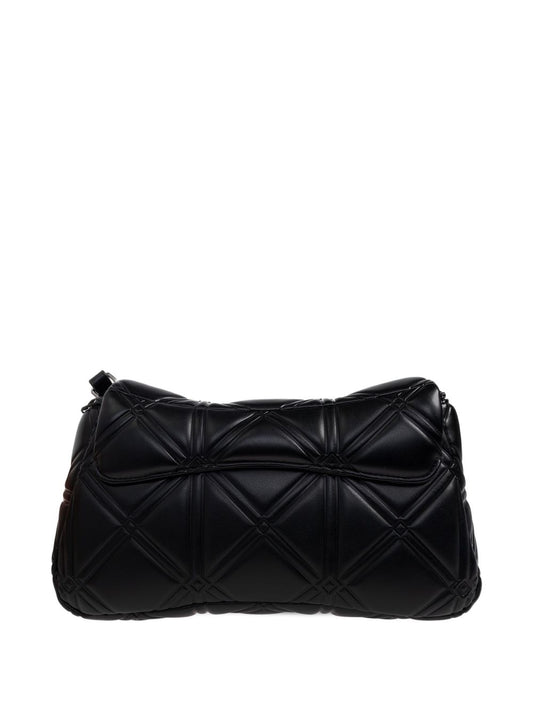 Emporio Armani Medium Leather Shoulder Bag — New In