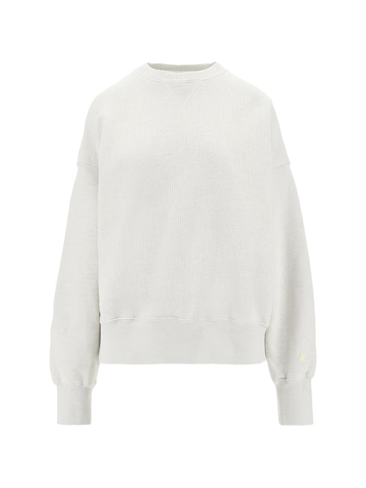 Golden Goose Sweaters - Grey Ribbed Star Knit (Women)