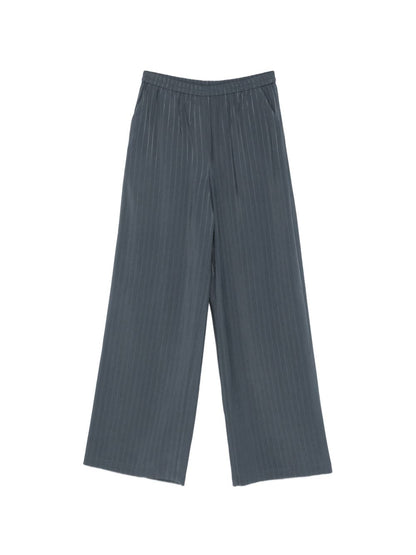 Emporio Armani Trousers — Pinstriped Women's Trousers