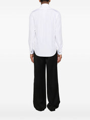 Emporio Armani Shirts — White Cotton Shirts for Men