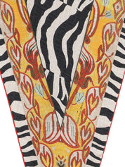 Pierre Louis Mascia Printed silk scarf
