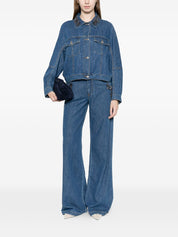 Ermanno Firenze Embroidered Denim Jacket — New Arrival