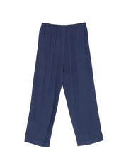 Emporio Armani Trousers — Blue Wide‑Leg Women’s Pants