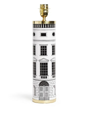 Fornasetti White Accessories Cylinder Lamp Base