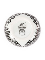 Fornasetti White Accessories — Civetta Jar, 12cm