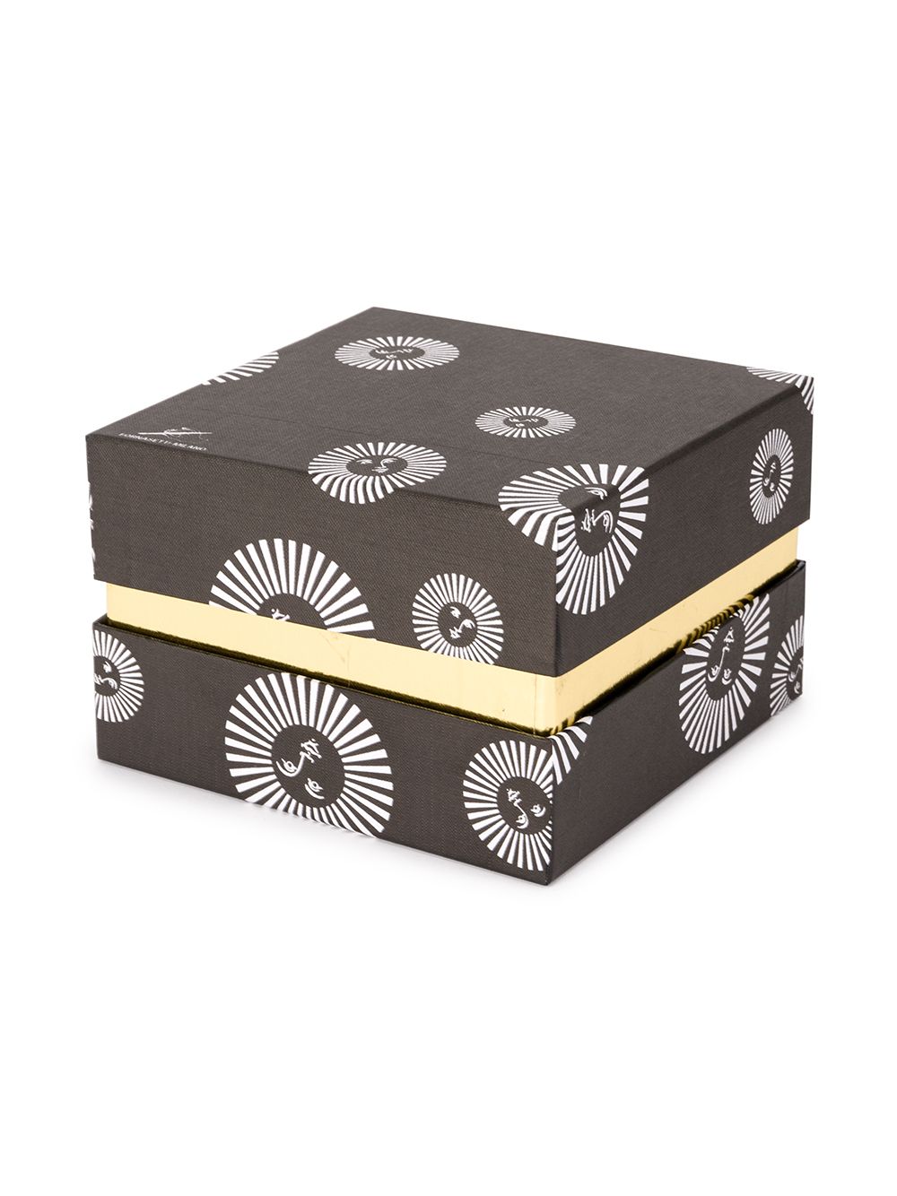 Fornasetti White Accessories — Civetta Jar, 12cm